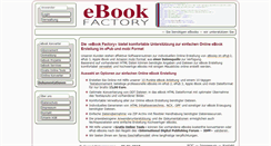 Desktop Screenshot of ebook-factory.com